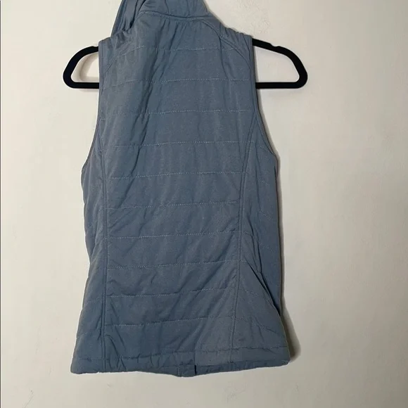 Columbia Gray Quilted Puffer Vest with High Collar - Picture 3 of 3